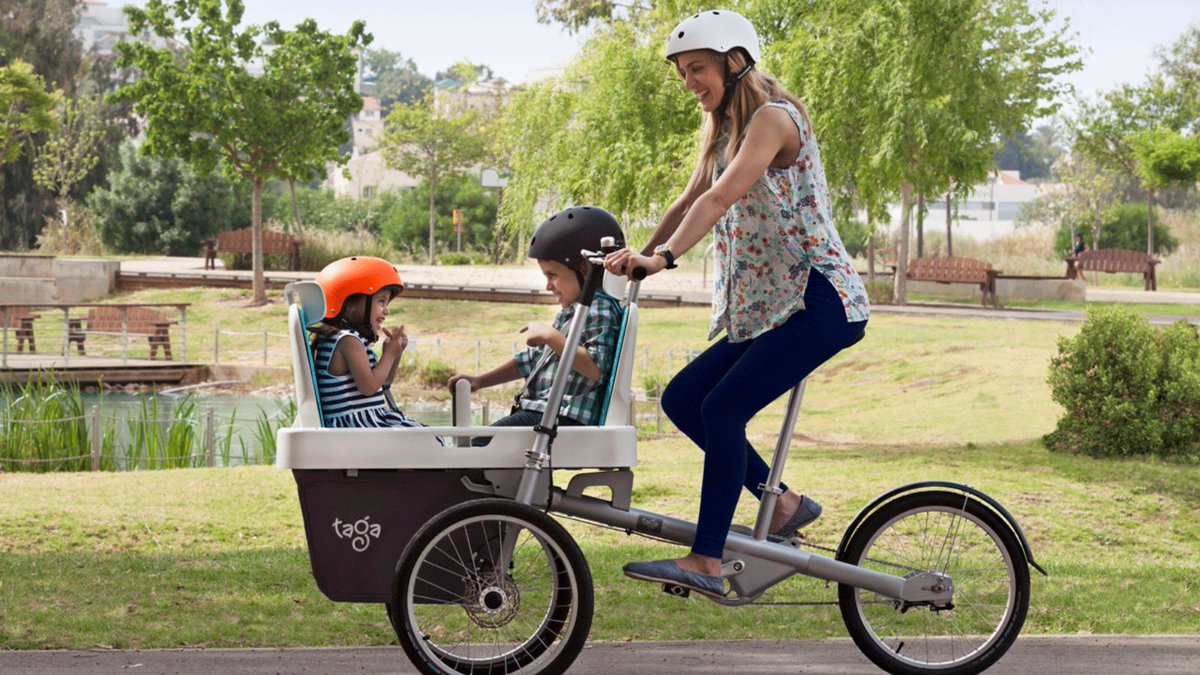 Portare due bambini in bicicletta non è mai stato così facile. Ti presento Taga, agile veloce e facilissima da guidare! #lastenfahrrad #bicipieghevole #bicielettrica #tagabike #tagabikes #cargobikes #cargobike #donnobikes #igogreen #citybike #sanbenedettodeltronto #ciclismo