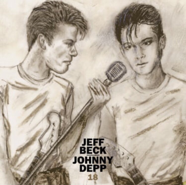 deppfever's tweet photo. Johnny Depp and Jeff Becks album “18” is really good I love them sm!!❤️‍🔥🎉 #johnnydepp #JohnnyDepp #JeffBeck #JohnnyDeppWonAgain https://t.co/LuyorescVW