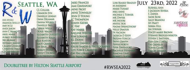 Do any of my local folks want to come to my author event next Saturday? I have a handful of tickets to give away. 
Let me and I can hook you up! #Seattleevents