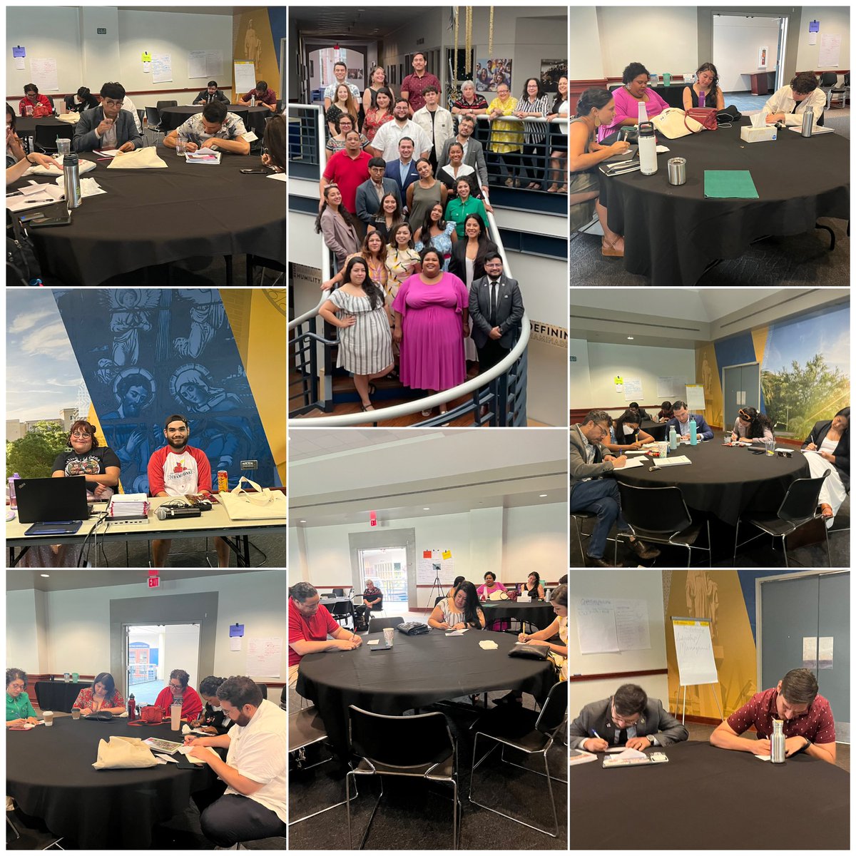 Congratulations Class of 2022! A moment of self-reflection in class, a smiling tech team, a group picture for the ages <a href="/nalac_arts/">NALAC</a> Leadership Institute. We finished with a bang! I’m a proud member of a great Faculty team. Gracias once again, NALAC and San Antonio!