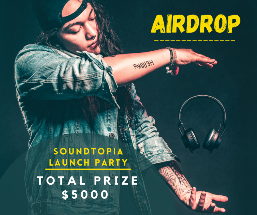 hodlxhodl's tweet photo. The Reunion of #Music Lovers has just started!
Soundtopia presents the launch party with a huge #airdrop event.
🔥$5,000 Prize Pool🔥
✅Follow
✅Retweet Using #Soundtopia
✅Tag Your 3 Friends
✅Complete: https://t.co/m0X8baiN44
#BSCGems #Giveaway #Pinksale #Musiclovers #NFT https://t.co/FJBk8iXlE2