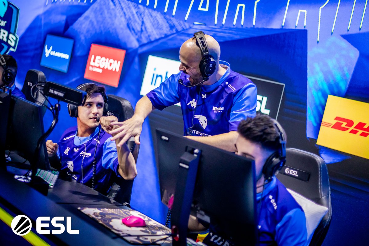 IEM's tweet photo. .@Movistar_Riders have ran with everyone's expectations all tournament long

This squad of Spaniards announced to the world at Cologne that they are a team that can hang with the best of them, and we cannot wait to see them do just that at more #IEM events

Hasta la próxima 💙 https://t.co/0uVJPErMnI