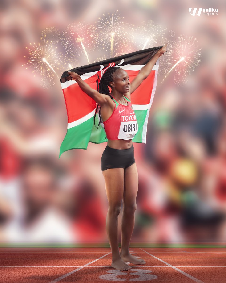 Hellen Obiri wins Silver in 10,000m in Eugene Oregon