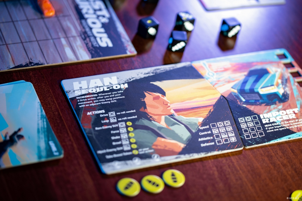 Juego De Mesa Fast & Furious: Highway Heist – Estrategia, 2-4 Jugadores, 12+ Años, 3 Escenarios Diferentes