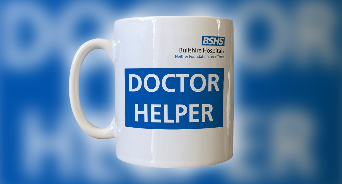 Are you, or is someone you know, a #DoctorHelper?

Choose to procure one of our personalised drinking vessels:

bullshire.ecwid.com/#!/Personalise…