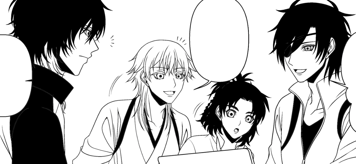 ところで伊達組がわちゃわちゃしてる漫画、たったの2Pなのに何でまだ終わらないのかな…🙃 