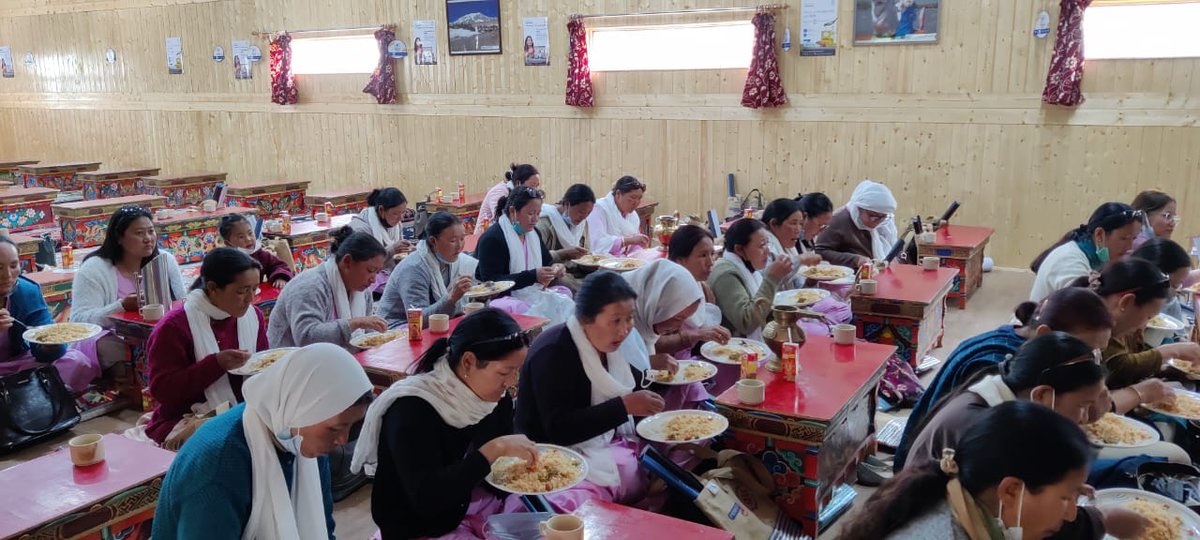 FoodLadakh's tweet photo. Fortification Demonstration Activity &amp; Awareness by @ffrc_fssai (@fssaiindia) &amp; @FoodLadakh
Sponsored by @PVM_Official as part of SDGs under CSR.
#fortification #AnemiaMuktBharat #nutrition 
@GFDxSecretariat
@gainindia @vd_arora @VijetaSinghari https://t.co/B6Tulix9jP
