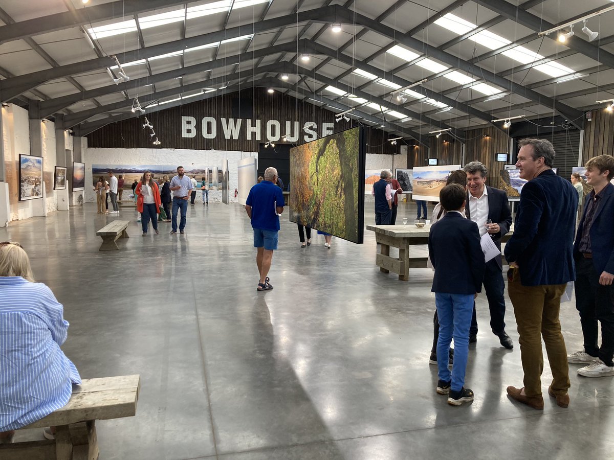 An impressive venue and stunning landscapes from around the globe by <a href="/alexlindsay01/">Alexander Lindsay</a> now on display <a href="/BowhouseFife/">Bowhouse</a>