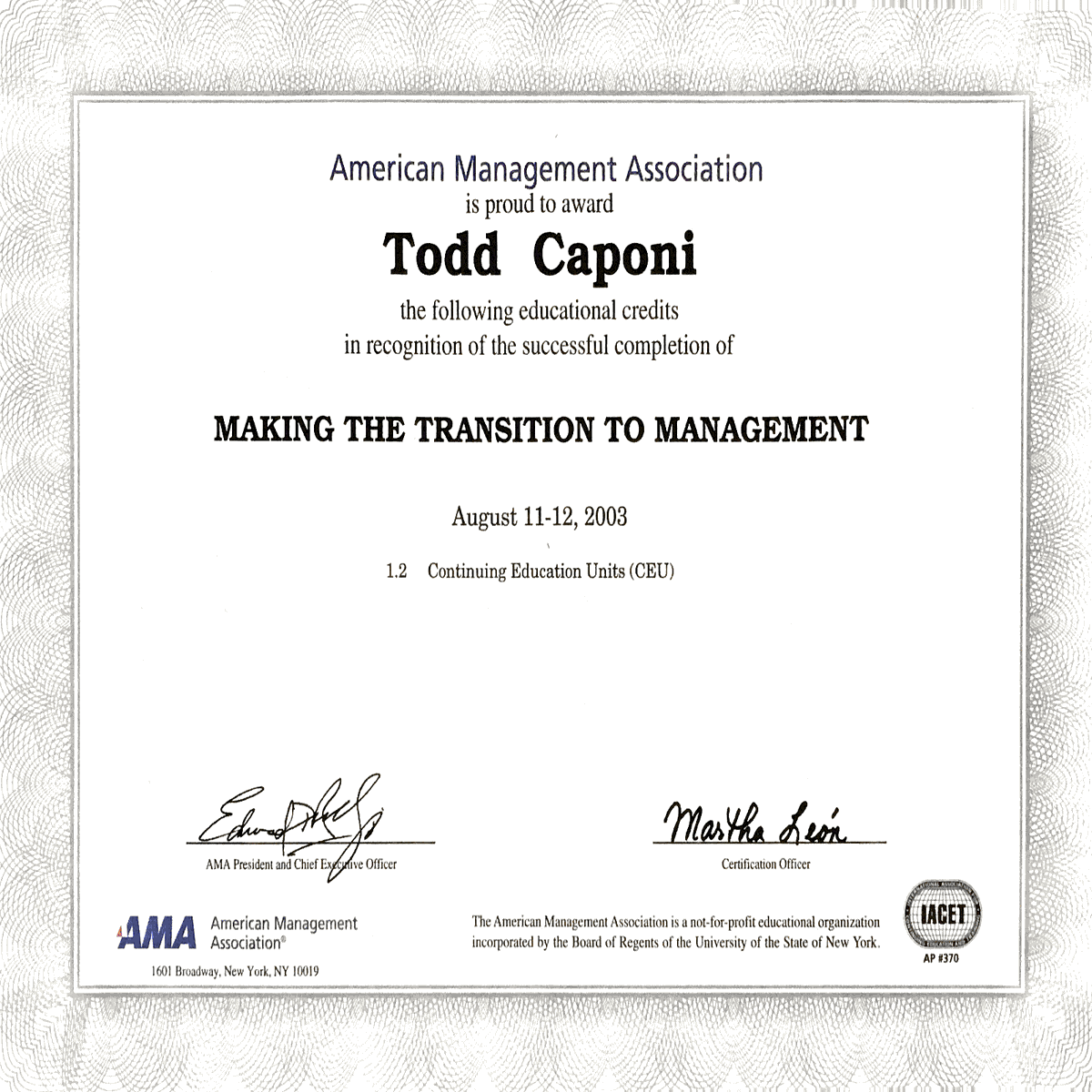 tcaponi's tweet photo. Look what I found! 19 years ago today, I finished my first out of only two leadership trainings I ever received (and I NEVER received any #salesleadership training). A gap I'm trying to fill through The #TransparentSalesLeader book &amp;  workshops.
https://t.co/O8qtlILTmN https://t.co/bo2udaBimw