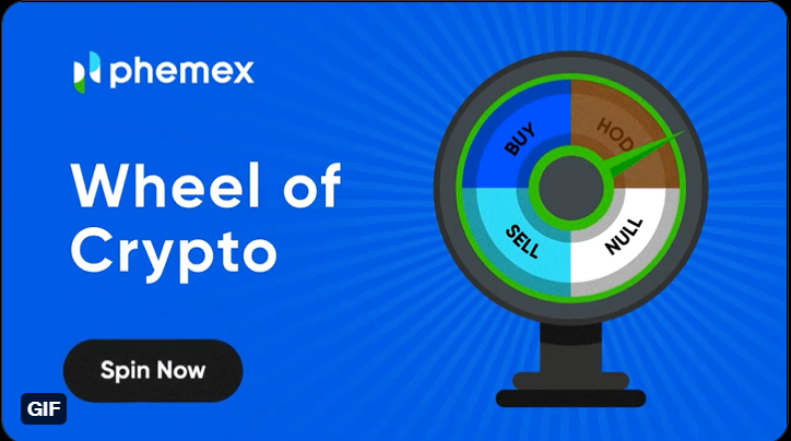 sasendish's tweet photo. @Phemex_official #wheelofcrypto #cryptofunny #weekendfun #phemex https://t.co/Ucu6dHOXV1