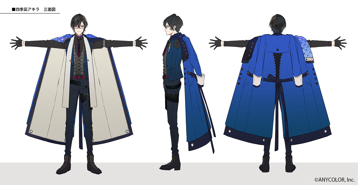 Vtuber にじさんじ 四季凪アキラ しきなぎあきら コスプレ衣装
