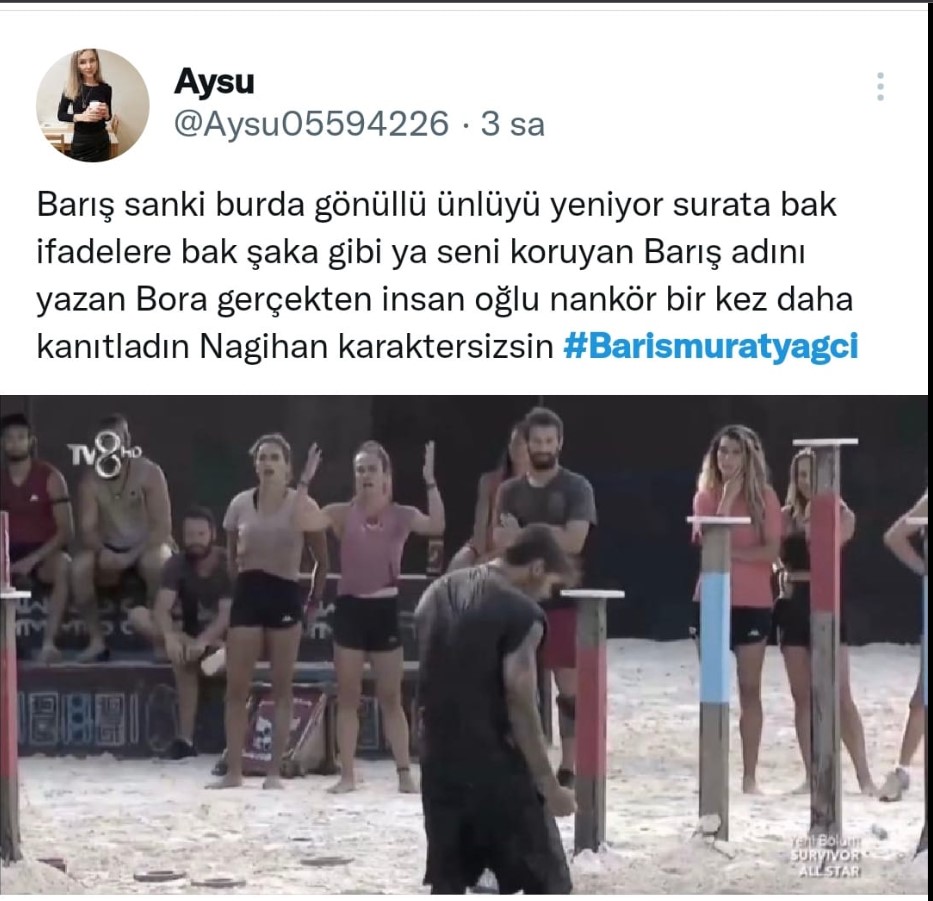 Barış kazanınca Nagihan'ın tepkisi. Barış haklıymış #BMYFC #Survivor2022AllStar #SurvivorAllStar2022