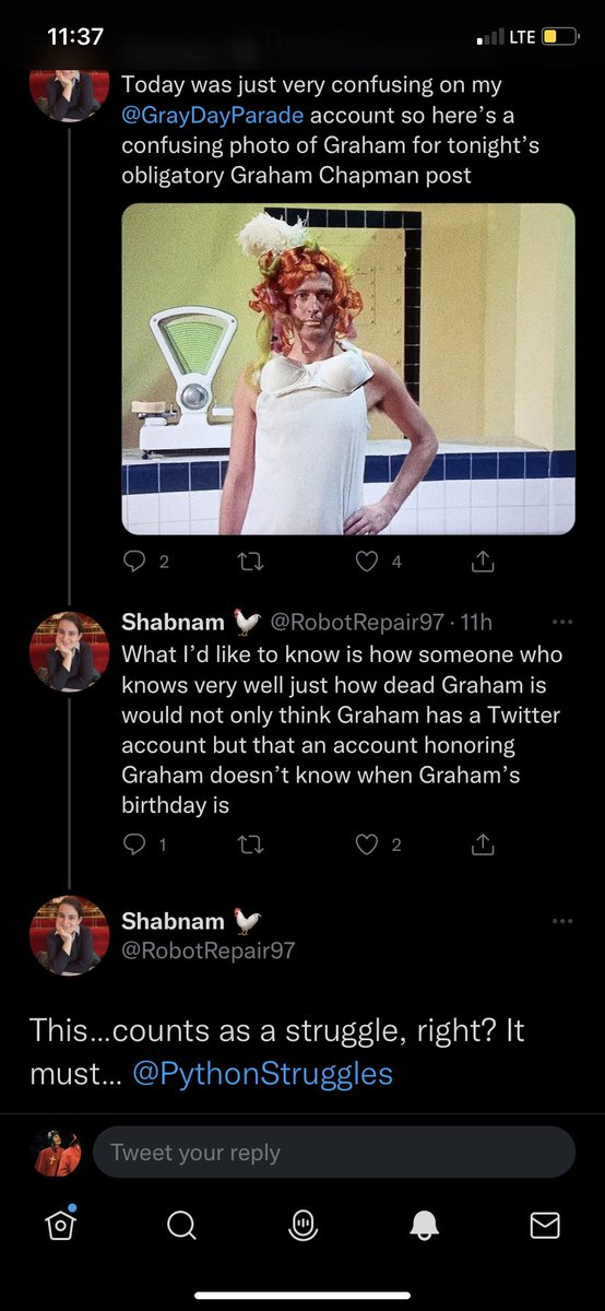 PythonStruggles's tweet image. I mean yeah