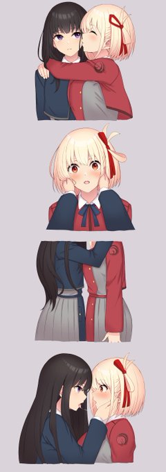 リコリコOPのケツキックの拡大解釈です 