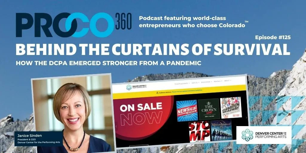 “WE ARE SO FORTUNATE – WE HAVE MORE SUBSCRIBERS THAN ANY OTHER THEATER IN THE COUNTRY.”  
Janice Sinden, President &amp; CEO, <a href="/DenverCenter/">Denver Center for the Performing Arts (DCPA)</a> 

Listen Now to hear how DCPA survived COVID and losing $100 million dollars...buff.ly/3z1JSWn

#DCPA <a href="/MoulinRougeBway/">Moulin Rouge The Musical - Broadway</a> <a href="/rent_broadway/">RentBroadway</a>