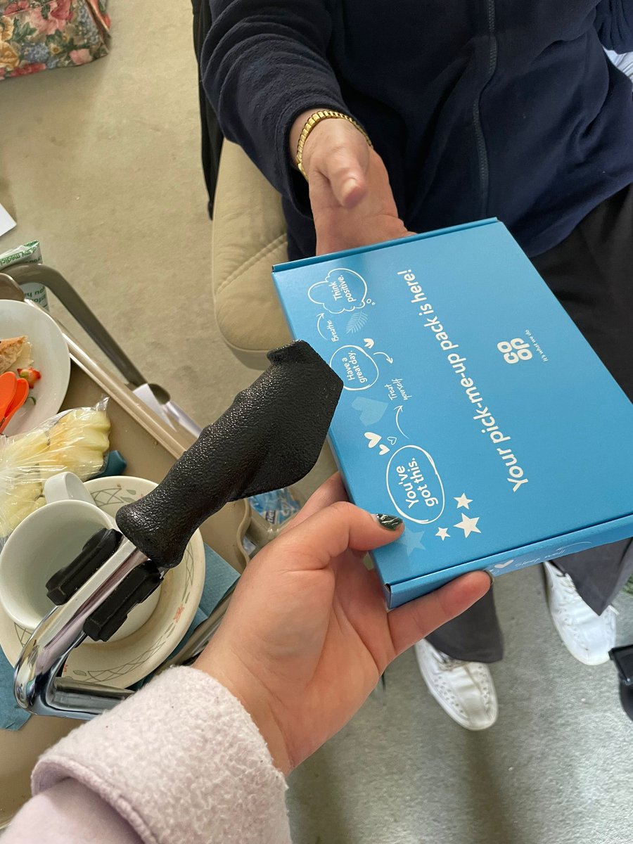 Handing out some amazing mental health boxes 📦 🙌