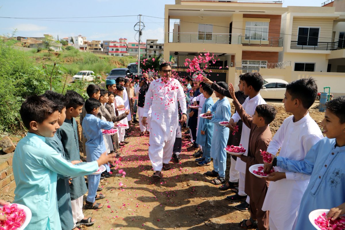 Under the Sustainability Project ;

Alhamdolilah
The foundation of KORT MART in Mirpur AJK was laid by the #director General MDA. 

A sustainable project for the angels of KORT.

#Sustainable
#projectmanagement
#supportKORT #Mirpur #AJK #Pakistan