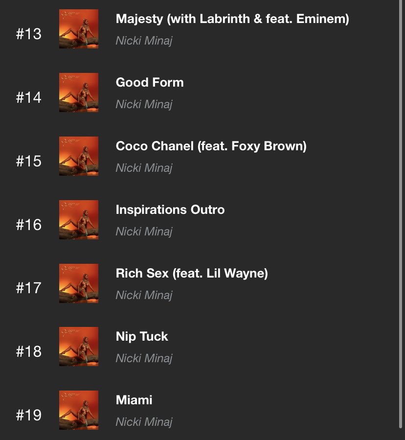 R™️ fan account ᴺᴹ on Twitter "why is Miami so low 🫣"