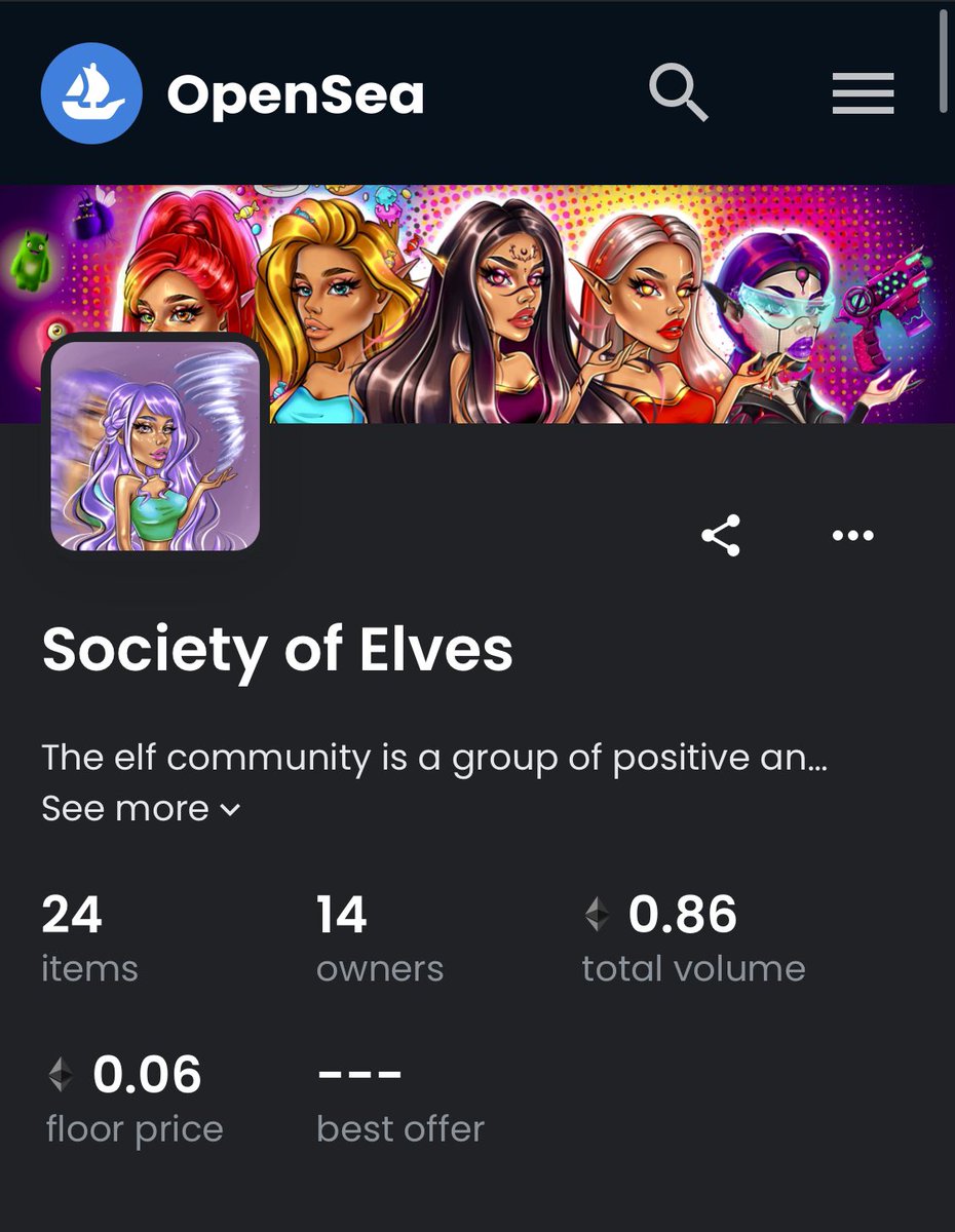 Heeey🔥 meet the lovely Bloomie, a new character in Elven Society🧝🏽‍♀️ Orange trees grow densely in the specified place, protecting Bloomie and her friends from enemies🍊

opensea.io/assets/ethereu…

24/50 available
18/24 SOLD💫

0.06 ETH 🧡

#nftdrop #Benjaminbitcoin #KatoArtshare