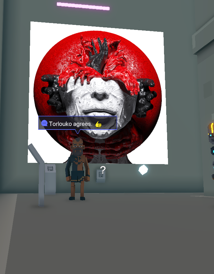 TorLouko's tweet photo. @TheSandboxGame @SuperRare I just participated in the #TheSandbox weekly contest for a chance to win 200 mSAND! I found the art piece, check out my screenshot below!
👇 https://t.co/qYJUrQp77h