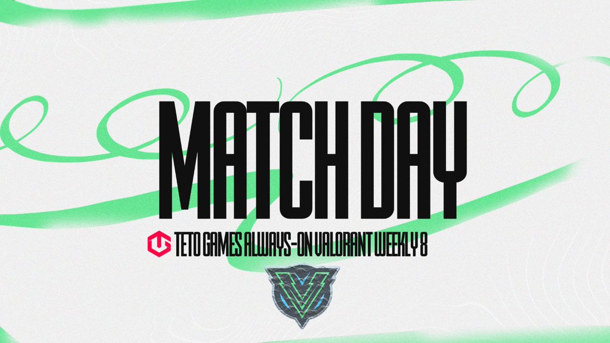 Maç günü! 👑

Takımımız TETO Games Always-ON Valorant Weekly 8 turnuvasında A Grubunda mücadele edecek.

⏰ 19.00
📺 Yayın bulunmamaktadır
📊 tetogames.com/tournament/ran…

BAŞARILAR TAKIM! 👑

#Vindices #Esports | #Valorant #ForzaVDS