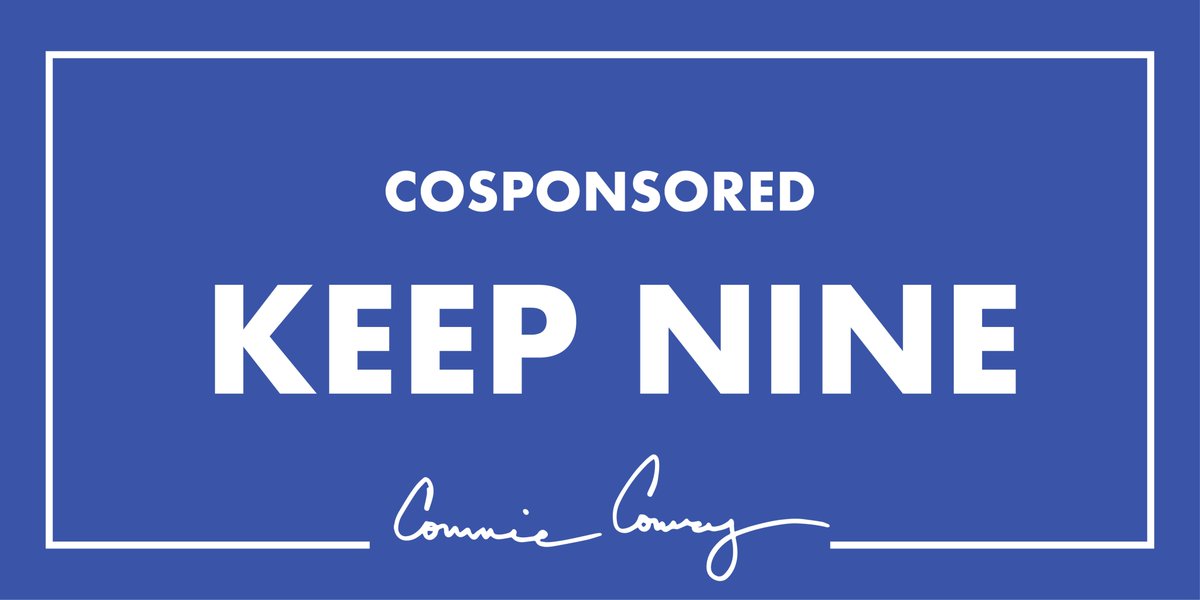 RepConnieConway's tweet photo. I’m proud to cosponsor @RepDustyJohnson's “Keep Nine Amendment”. This would amend the Constitution to require that the Supreme Court be composed of NINE JUSTICES. The Supreme Court shouldn't be packed with judges for the sole purpose of ramming through a radical agenda. #KeepNine https://t.co/WSF6yZJq4y