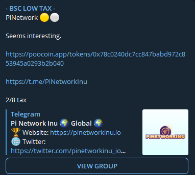 Gooooooooooooooooooooooo 
#PiNetworkInu #PII #BSCLowTax