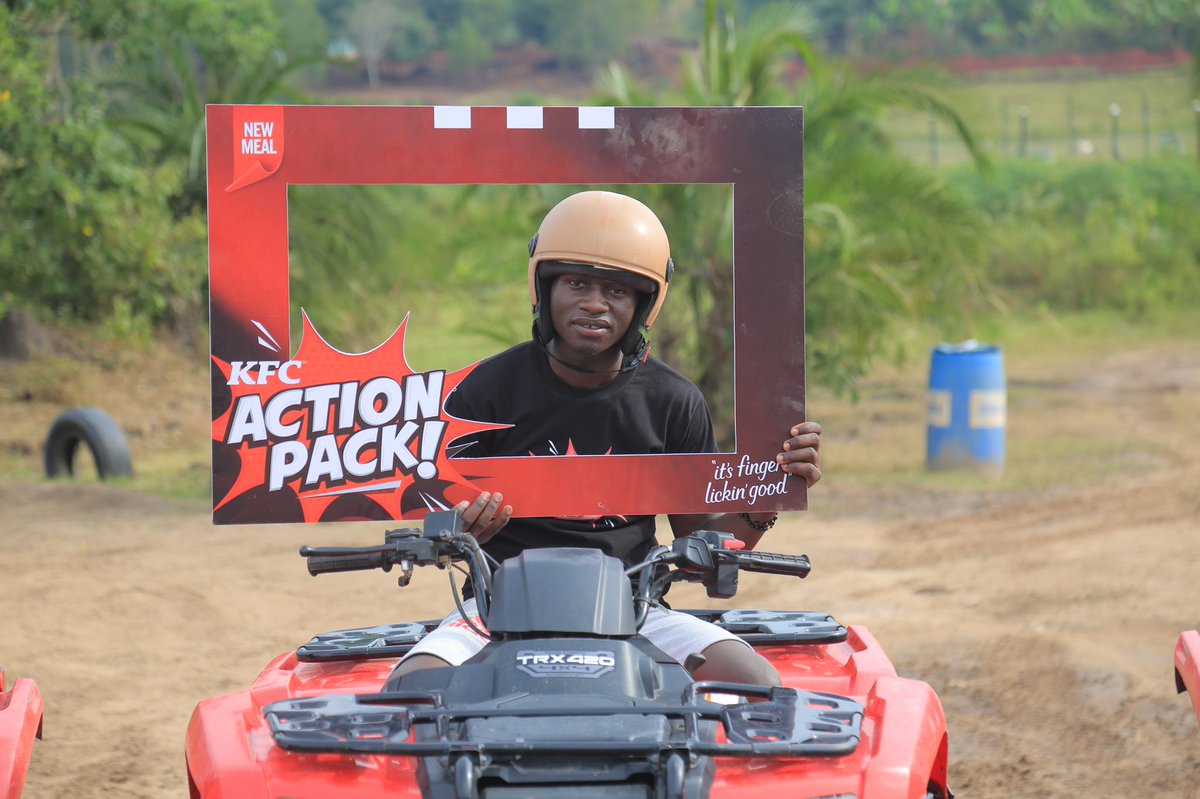 KFCinUganda's tweet photo. It was a fun filled day! Weβd like to thank everyone who participated in the #KFCActionpack giveaway. Thank you for coming out to create memories with us! https://t.co/kgFFjW1Oq3