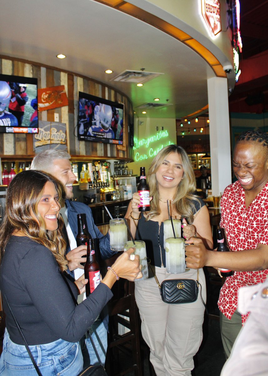 Blue_Goose's tweet image. It’s FCDallas gameday! Order your Budweiser the Paul Arriola way, with a Blue Goose Frozen Margarita! 

Sip, Pour, Repeat 🍺 

#bluegoosecantina #fcdallas