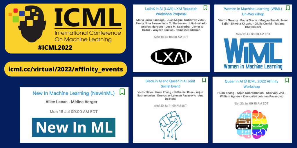 ICML Conference (icmlconf) / Twitter