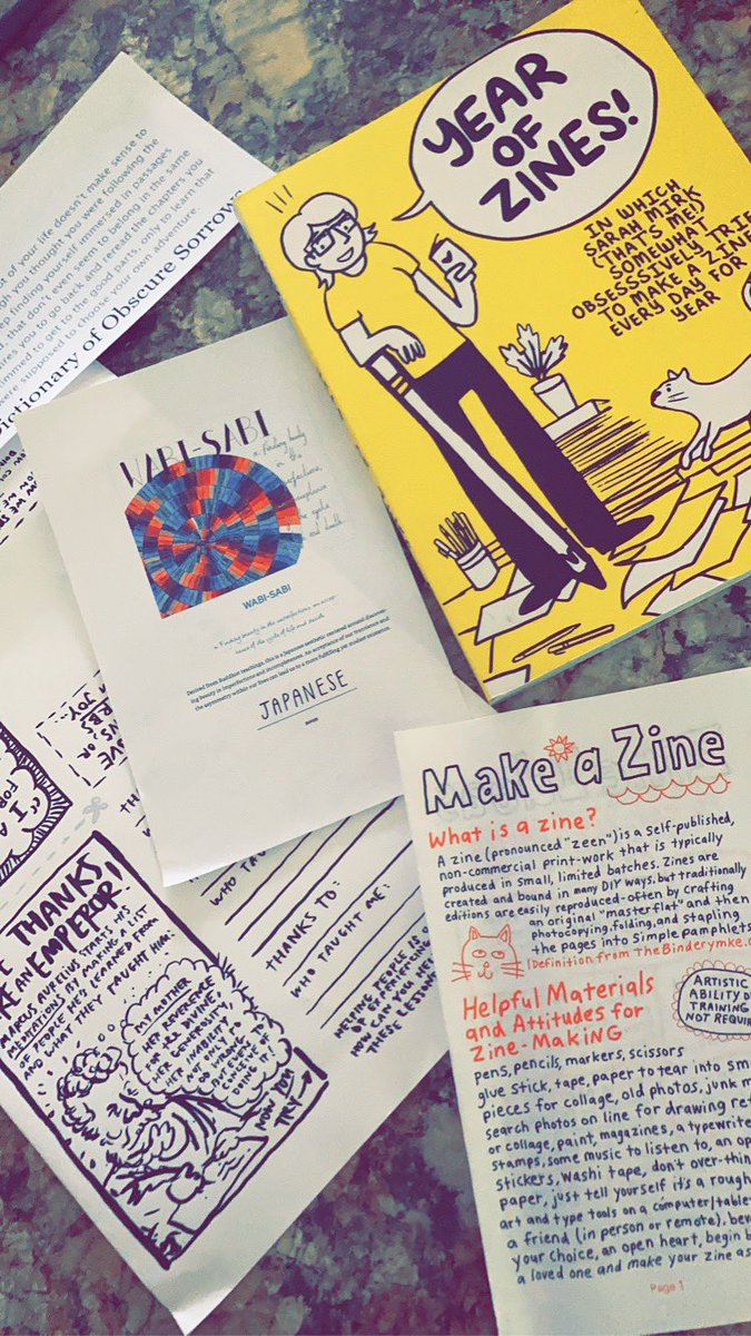 Thank you @LrningInstigatr for a wonderful immerse learning 
experience into the world of Zines and Zine making! 

I’m so excited to use these in my classroom.💕