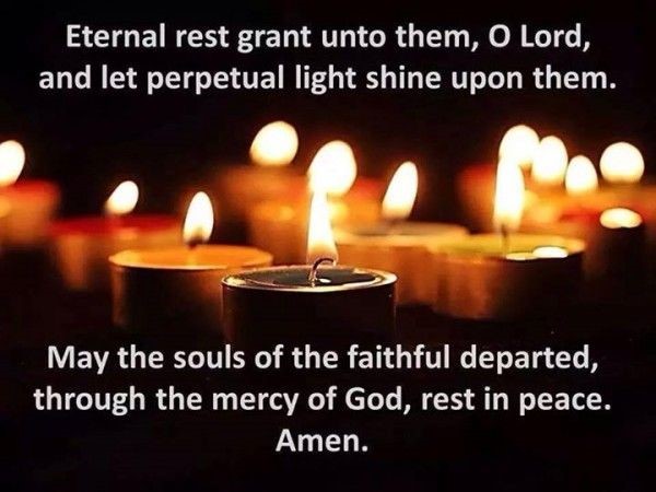 Epiphany Church OKC on X: "Eternal rest grant unto him, O Lord. And let perpetual light shine upon him. May he rest in peace.... May his soul and the souls of all