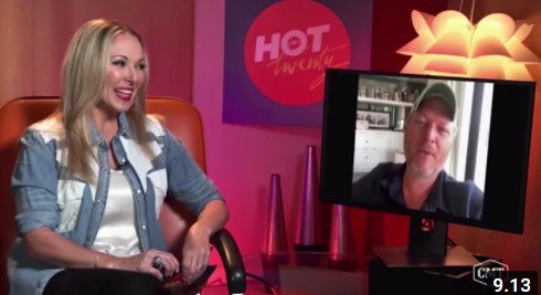 SHEFANI_News's tweet photo. Blake Shelton - Interview on 'Hot 20 Countdown' with Katie Cook (01.16.2021) (07.29.2021) #BlakeShelton #KatieCook #CMTHot20 #CMT https://t.co/eGQPnUjJ9j https://t.co/cUrgHOLBGE