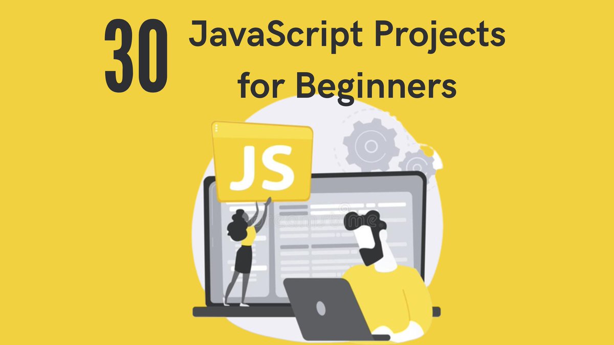 JSAyushThakur's tweet image. 30 JavaScript Projects for Beginners

Thread🧵👇