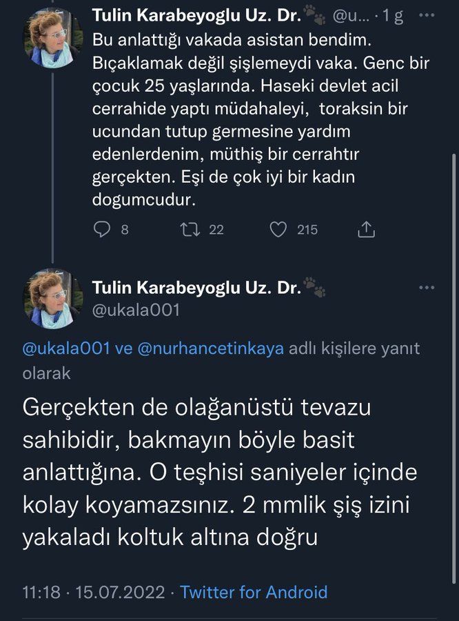 Arif Kocabıyık isimli hesabın 'sahtekar' dediği Salih Selman:

▪️Operatör Doktor
▪️Saint Joseph ve İstanbul Tıp’ı bitirmiş bir genel cerrah
▪️Ödüller aldı, yayınlara imza attı
▪️3 yabancı dil biliyor

Selman’ın anlattığı olayda orada bulunan Dr. Tülin Karabeyoğlu'nun paylaşımı👇🏽