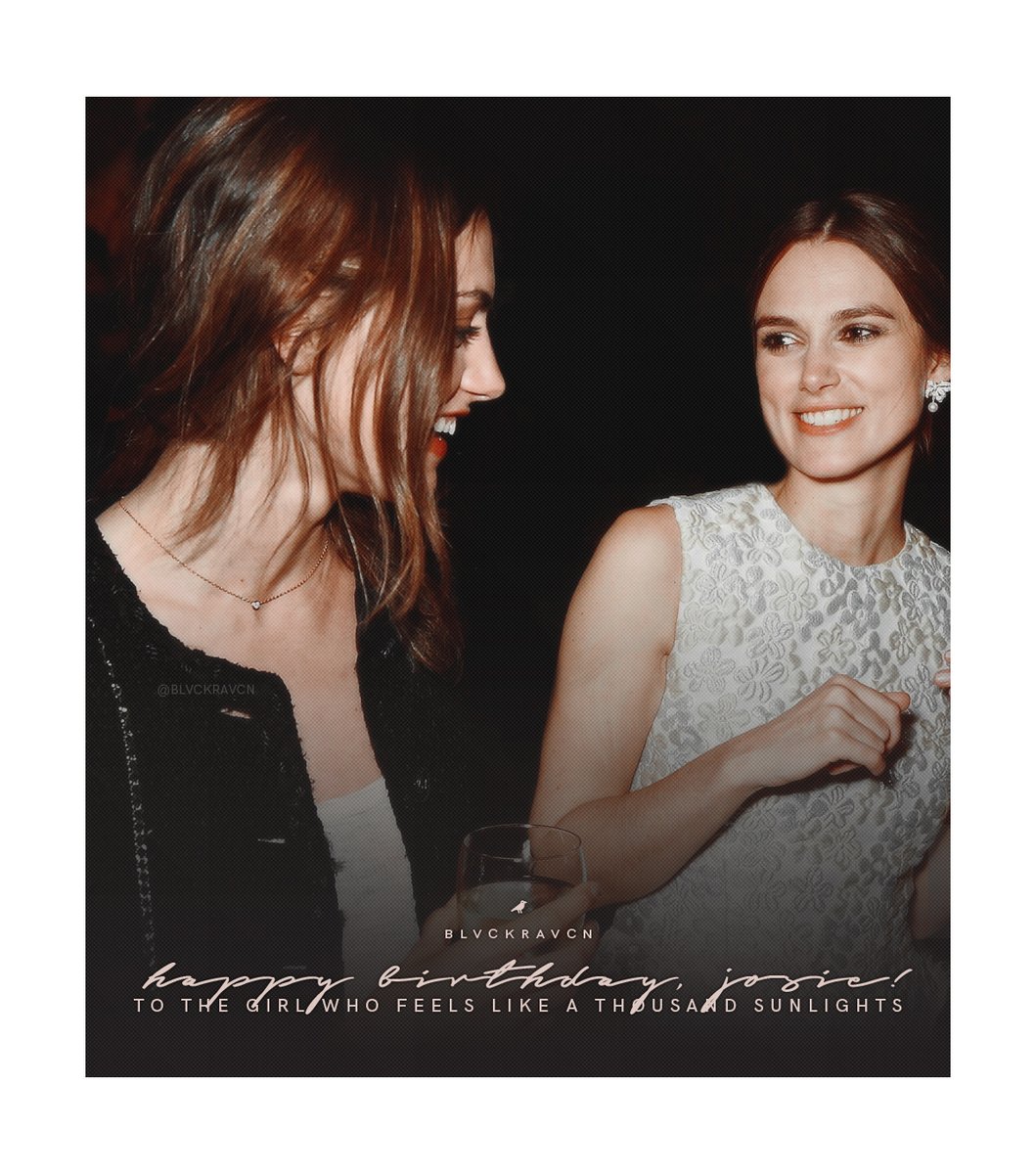 blvckravcn's tweet image. ㅤ 
ㅤ 
             ❲  ✦  ❳  𝙷𝙰𝙿𝙿𝚈 𝙱𝙸𝚁𝚃𝙷𝙳𝙰𝚈 !
             to the girl who feels like
             a thousand sunlights 𓂃
ㅤ 
ㅤ