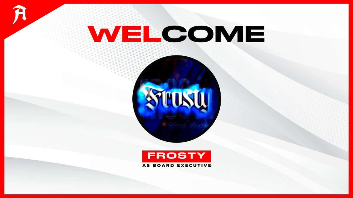 aceclan_pk's tweet photo. ♠️ ❘ Welcome Frosty as a Board Executive!

- ACE Frosty ( @xFrostyDZN )

#AspiringAce https://t.co/4XzrMHQd0K