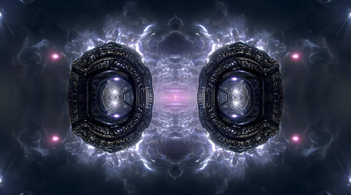 LazerMonkMusic's tweet photo. https://t.co/kC9sxBLyPk

"Large interdimensional portal near Jupiter" - made with @NightCafeStudio 

#aiart #nightcafe #digitalart https://t.co/kC9sxBLyPk https://t.co/hgfj2wHS9I