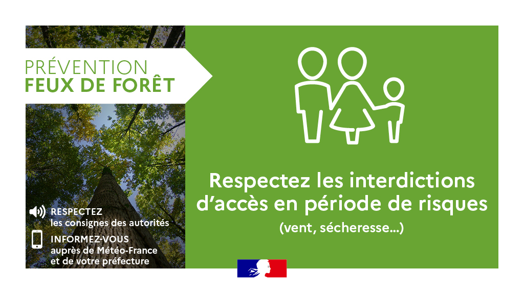 bretagnegouv's tweet photo. En raison des fortes #chaleurs 🌡️ et des faibles précipitations, le préfet d'Ille-et-Vilaine a pris un arrêté interdisant la circulation 🏃‍♂️ dans les bois, #forêts et landes dans les communes sensibles aux risques #incendies 🔥
Toutes les informations 👇
https://t.co/ULazvfcxaq https://t.co/zN94YBRqUg