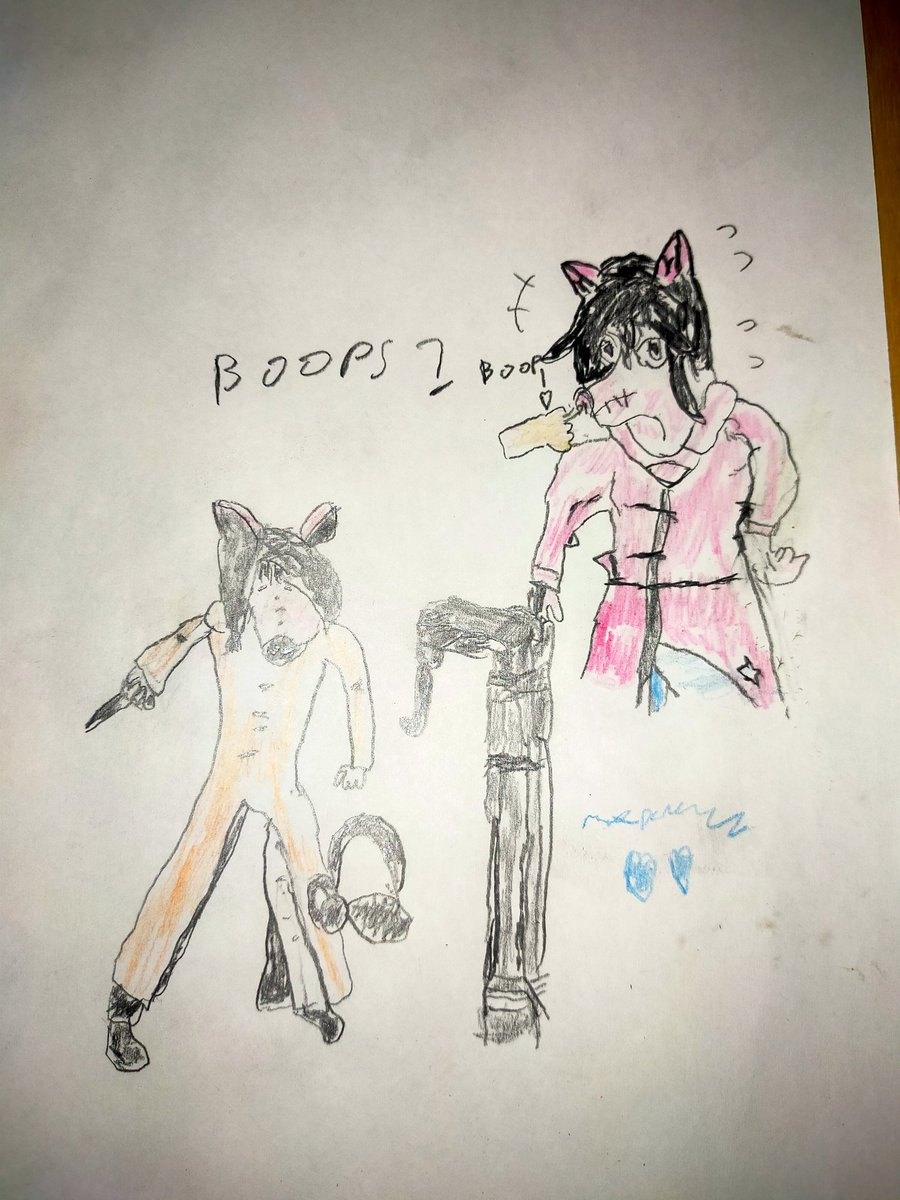 My <a href="/DeadByBHVR/">Dead by Daylight</a> pig art I sketched up