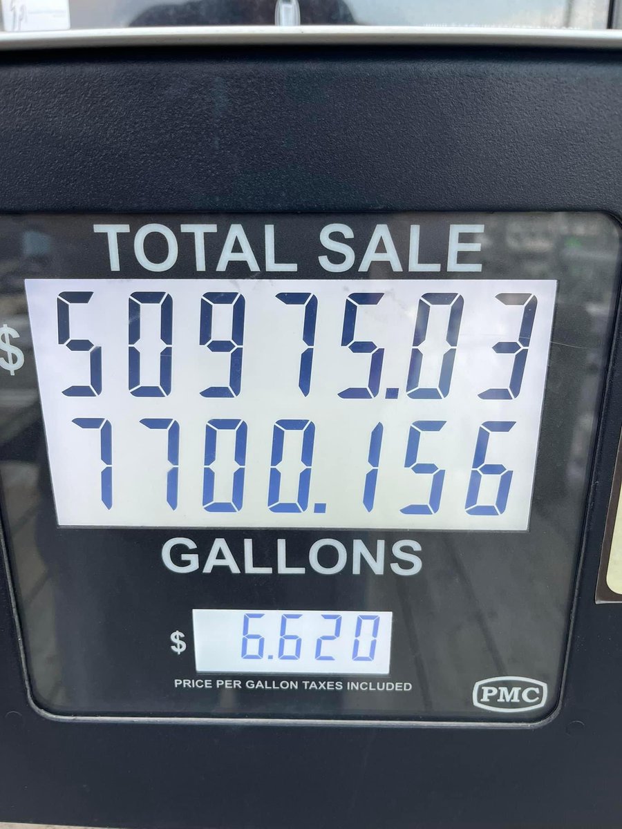 My buddy just filled up his yacht with diesel