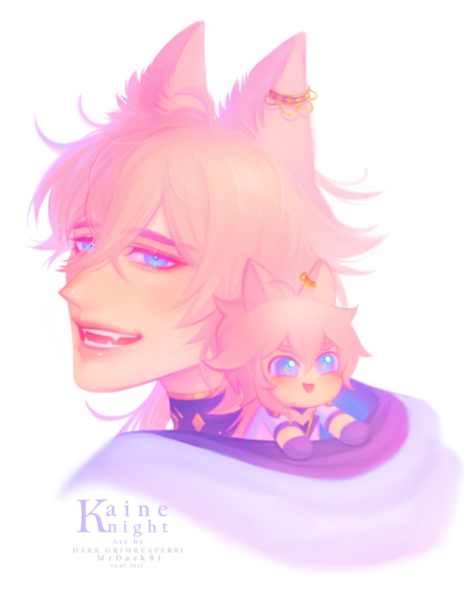 Dark_Farewell's tweet photo. Congrats on reaching 10K followers!🐺⚔
On to 20K with Little Kaine✨

#InvictaVT #VTuber #KaineKnight #KaineCG #illustration #ENVtubers  #VTuberFanart 

I couldn't come up with better words to congratulate, but I'm really happy for you and hope to catch more of your streams! https://t.co/rd8ouuVG9h