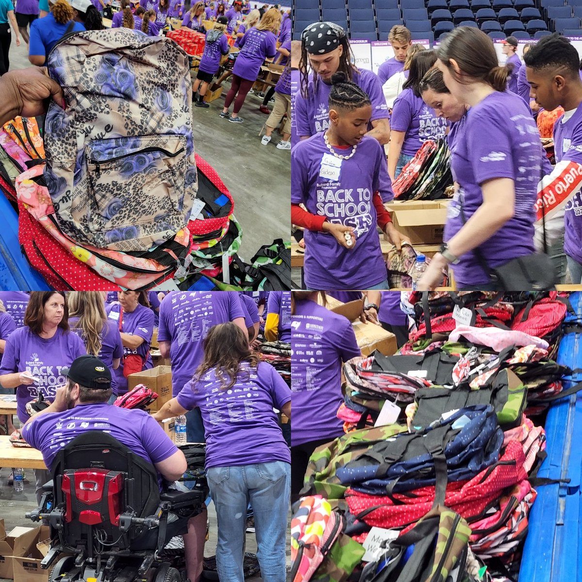 SonniSings's tweet photo. Spent our morning at the #BigBackPackBuild for the @BFFTampa which will benefit Sligh Middle Magnet School students! Thank you @TitusONeilWWE for continuing to show @CityofTampa community how it's done! #WWE #AllAges #PreparingOurFuture #Volunteer #DontJustTalkAboutItBeAboutIt https://t.co/qRC9U15lUv