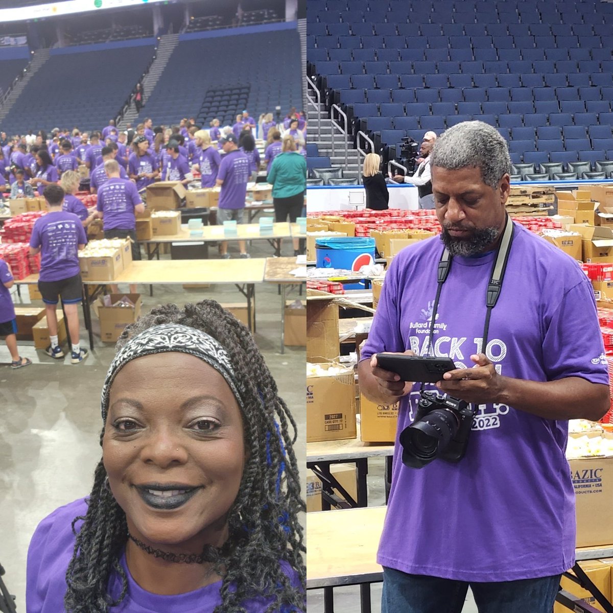 SonniSings's tweet photo. Spent our morning at the #BigBackPackBuild for the @BFFTampa which will benefit Sligh Middle Magnet School students! Thank you @TitusONeilWWE for continuing to show @CityofTampa community how it's done! #WWE #AllAges #PreparingOurFuture #Volunteer #DontJustTalkAboutItBeAboutIt https://t.co/qRC9U15lUv