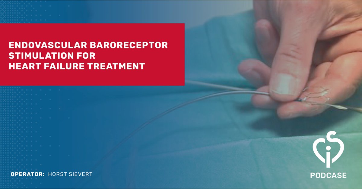CSIcongress's tweet photo. #CSIFrankfurt2022 with a premiere: 1st patient in ๐ฉ๐ช enrolled for the HF-FIM study. Endovascular #baroreceptor stimulation for #HeartFailure treatment with the MobiusHD #neuromodulation device. Congrats to the CVC team and Vascular Dynamics!
Watch here: https://t.co/s9dro1z8hk https://t.co/ch2jJqtAM8