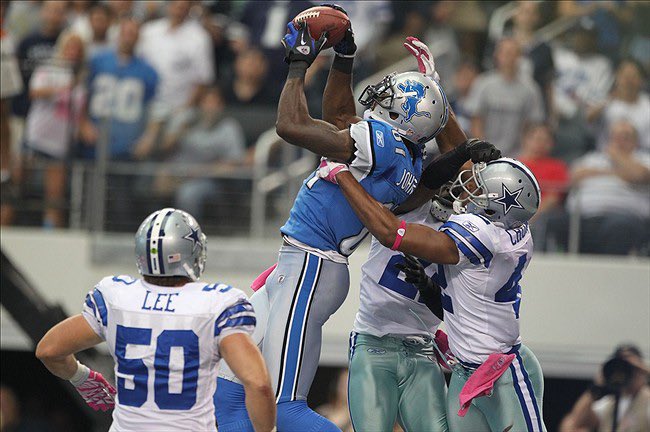 "Dad, how good was Calvin Johnson?"