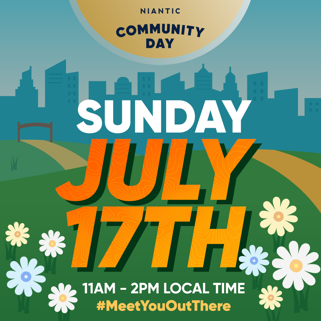 ✍️ SUNDAY TO-DO LIST: 

⏰ Wake Up
☀️ Go To Niantic Community Day

Will you be spending your Sunday exploring? #MeetYouOutThere