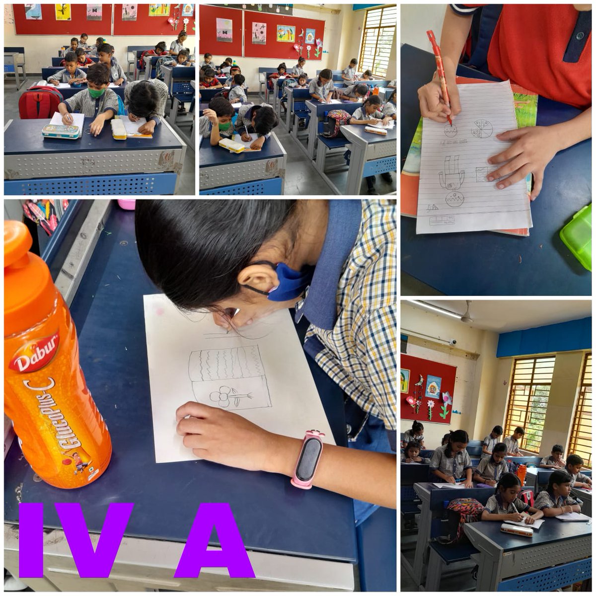 AmbedkarSoSEKhp's tweet image. #HappinessUtsav2022 
#MindfulnessClasses
#HappinessCurriculum
Students were engaged in mindful drawing to display on Mindfulness Board today.