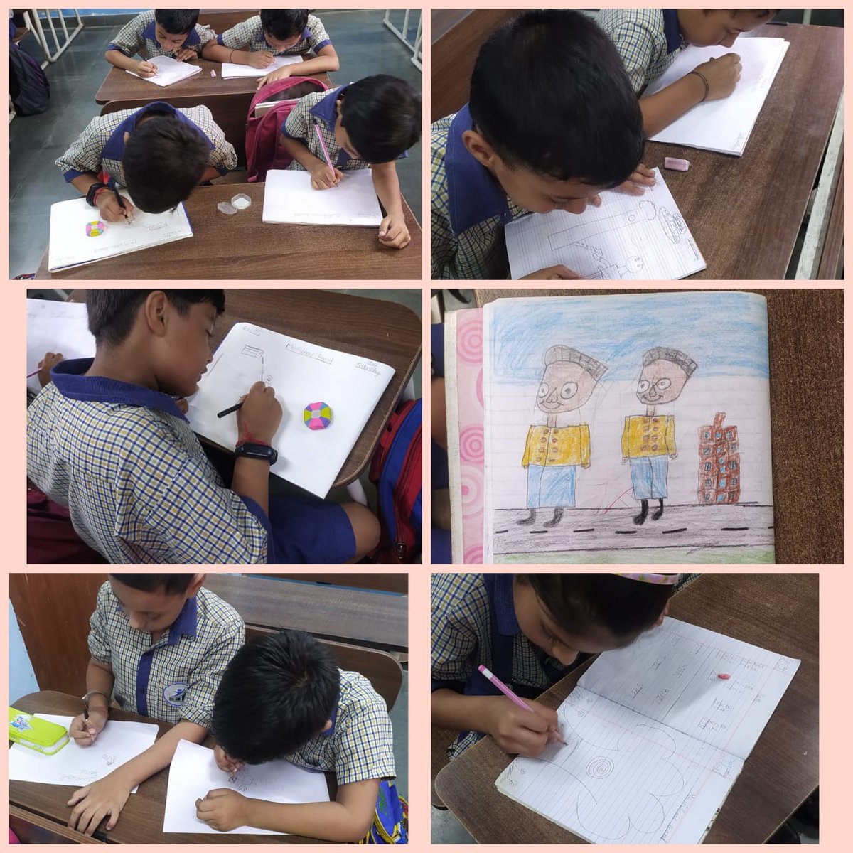 AmbedkarSoSEKhp's tweet image. #HappinessUtsav2022 
#MindfulnessClasses
#HappinessCurriculum
Students were engaged in mindful drawing to display on Mindfulness Board today.