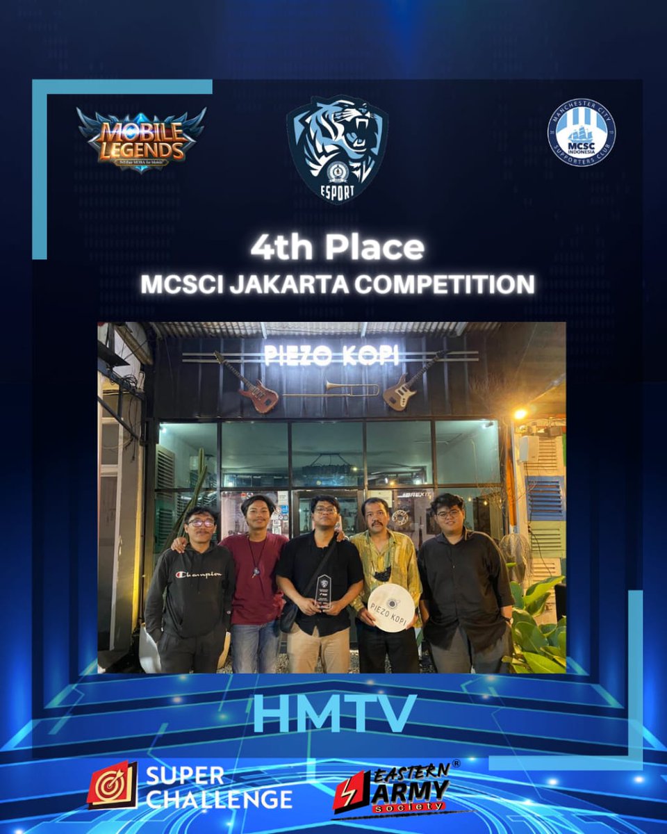 MCSCI_JKT's tweet photo. ✨SELAMAT UNTUK TIM YANG MENANG DAN TERIMAKASIH UNTUK SEMUA YANG MENDUKUNG ACARA INI✨

#JakartansCitizens 
#MCSCIJKTMLcompetition
#idare
#superchallenge
#easternarmy https://t.co/7Yuk4ChlqT